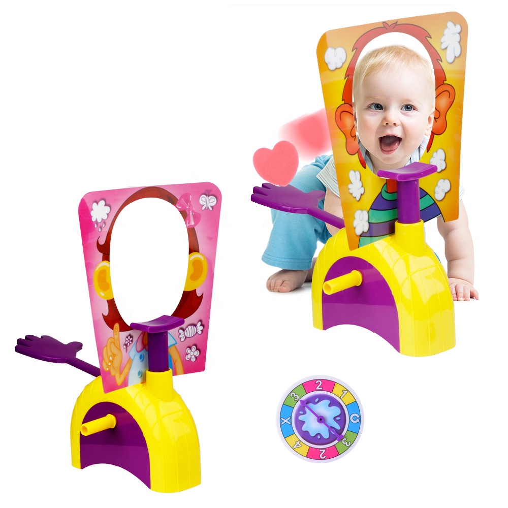 Веселая настольная игра для вечеринки, Интерактивная игрушка против стресса для родителей и детей, игра для торта, мороженого, пирога на лице