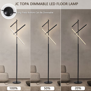 Dimmable Black Modern Standing <b>Lamp</b> Living Room Bedroom Office <b>Corner</b> Reading Light <b>Floor</b> <b>Lamp</b> - Product Image 6