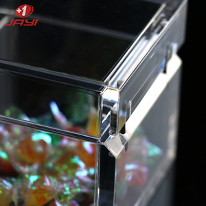 claro grande pequeño plexiglás cajas <span class=keywords><strong>de</strong></span> embalaje rectángulo cuadrado acrílico caja <span class=keywords><strong>de</strong></span> almacenamiento con tapa - Product Image 6