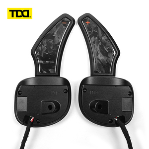 Palancas de cambio magnéticas de fibra de carbono TDD para Dodge Challenger Charger Jeep Durango Grand Cherokee Chrysler 300 SRT Hellcat - Product Image 2