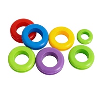 Grommet en caoutchouc silicone double face, protection industrielle, anti-poussière, ignifuge, noir et blanc, taille personnalisée, 60-80 Shore