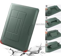 Étui pour ordinateur portable avec support et tapis de souris, étui pour ordinateur portable de 15 à 16 pouces, housse de protection en cuir pour MacBook Pro Air 13 15 pouces, vente en gros OEM/ODM/marque privée