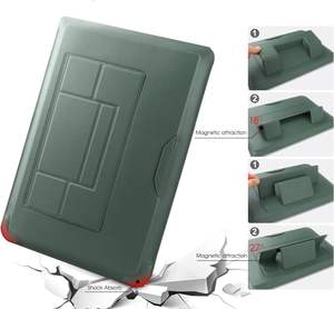 Funda para Portátil con Soporte y Alfombrilla para Ratón, Funda Protectora de Cuero para Portátil de 15-16 Pulgadas para <span class=keywords><strong>MacBook</strong></span> Pro <span class=keywords><strong>Air</strong></span> 13 15 Pulgadas, Venta al por Mayor OEM/ODM/Marca Privada - Product Image 5