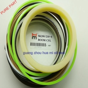 Excavator Oil Seal Hydraulic Cylinder Seal <b>Kit</b> YN01V00112R300 YN01V00153R300 - Product Image 5