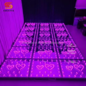 ไฟเวทีงานแต่งงานแบบต่อประกอบได้ ลายพิมพ์รูปหัวใจ สำหรับตกแต่งฉากหลังงานปาร์ตี้ ราคาโรงงาน - Product Image 1