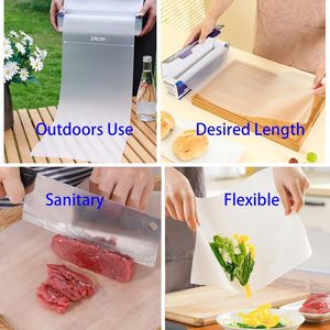 Tabla de Cortar Desechable Flexible y Fácil de Usar con Cortador Deslizante Integrado - Product Image 5