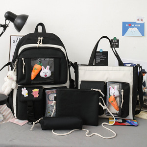Girls Bag Set Fashion Waterproof Kids Teenager Student <strong>School</strong> <strong>Backpack</strong> <strong>School</strong> Bags for Girls Back to <strong>School</strong> 4 in 1 Set - Product Image 3