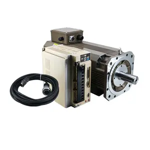 8000/12000 RPM 2.2kw 3.7kw 5.5kw 7.5kw 11kw 15kw 18.5kw 22kw 30kw Servomotor do eixo do motor servomotor kit com motorista