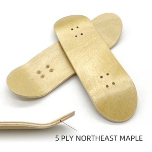 Planches de fingerboard professionnelles en bois d'érable vierges 32mm 34mm - Product Image 2