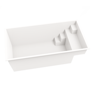 Customized Small <strong>Rectangular</strong> <strong>Swimming</strong> <strong>Pool</strong> with Step Design, Courtyard Landscape <strong>Pool</strong>, Family Outdoor Playing <strong>Pool</strong> - Product Image 3