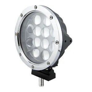 60W CE Offroad 7.1 Inch Car LED Work Light Spot Lights For ATV SUV Fishing Boat Tractor Trucks