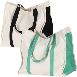 Sac fourre-tout réutilisable en toile avec logo personnalisé imprimé pour offrir en cadeau - Product Image 4
