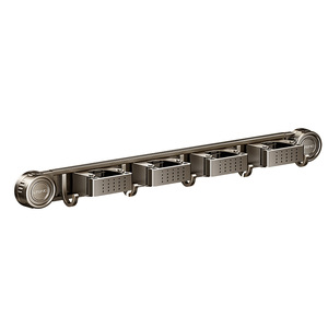 Soporte Multifuncional para Mopa Blue Vine de 18 Pulgadas, Soporte de Almacenamiento para Baño con Montaje por Succión, Ahorro de Espacio, Gancho Resistente - Product Image 4