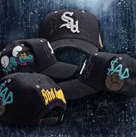 Gorras Ajustables de 5 Paneles con Diseño de Marco, Novedades México, Gorras Beard Hats, Sombreros Dandi, El Mago, Gorra Snapback en Stock