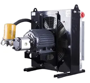 Hm-dlxh型高品质液压油冷却器，带电风扇空气冷却器板翅式换热器