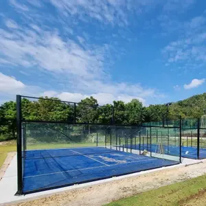 Build Your Own Padel Courts Panoramic Indoor Padel Court Assembled In Thailand Outdoor Courts For Play Padel