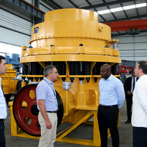 Trituradora de Cono Multicilíndrica Lianying KHP800, Capacidad Máxima de 1200 t/h, Motor AC, Alta Dureza para Minería - Product Image 5