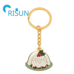 Llavero Personalizado de Metal para Pudín de Pudín, Llavero de Pudín de Navidad, Llavero de Purin - Product Image 3