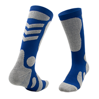 Chaussettes de ski en laine mérinos Chaussettes chaudes thermiques pour le snowboard, la neige, l'hiver et la chasse par temps froid