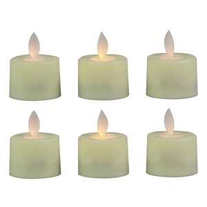 Chandelles Votives en Gros à Piles, en Plastique, sans <span class=keywords><strong>Flamme</strong></span>, Petites Mini Bougies <span class=keywords><strong>LED</strong></span> avec <span class=keywords><strong>Flamme</strong></span> Mobile - Product Image 1