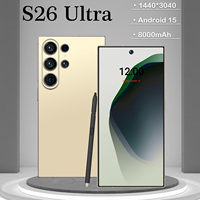 Prix d'usine S26 Ultra Smartphone Android Deca Core Écran HD Appareil Photo 108MP 22 Go+2 To LTE/CDMA 5G Double Carte SIM