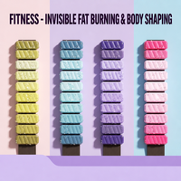 Poids réglables pour chevilles et poignets 2lb en silicone et acier – Bandes lestées pour femmes, yoga, marche, entraînement en salle de sport