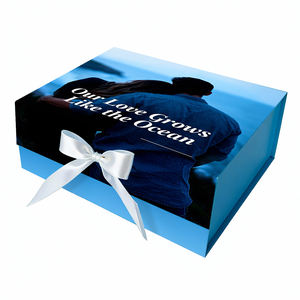 Kleine Mindestbestellmenge Luxuriöse Faltbare Papier-Aufbewahrungsbox Starre Geschenkbox Magnetische Kartonverpackung zum Valentinstag mit Individuellem Logo - Product Image 4