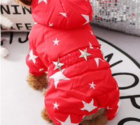 Ensemble automne et hiver pour chien, nouveau vêtement épais à quatre jambes, rembourré, tendance