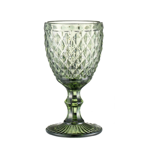 <span class=keywords><strong>Copa</strong></span> <span class=keywords><strong>de</strong></span> <span class=keywords><strong>Vino</strong></span> <span class=keywords><strong>de</strong></span> Vidrio Azul Claro con Grabado en Relieve <span class=keywords><strong>de</strong></span> Estilo Vintage <span class=keywords><strong>para</strong></span> Bodas - Product Image 2