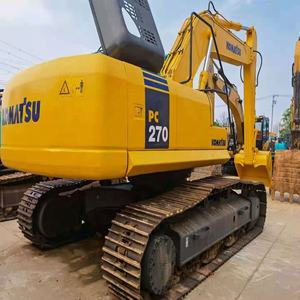 Excavatrice utilisée Komatsu PC220/PC240 Japon 27 tonnes 1.2m seau 140kw vente de matériel de construction électrique - Product Image 1