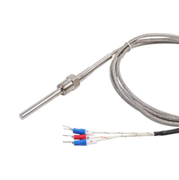 PT100 Capteur De Température Thermocouple RTD Pt100 Capteur De Température Sonde Étanche En Acier Inoxydable