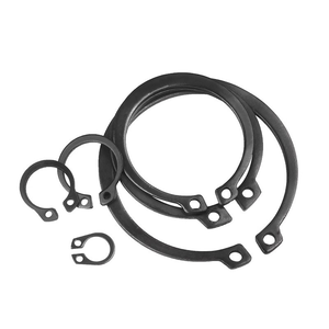 Anillos de Retención Tipo <span class=keywords><strong>E</strong></span> de Acero Inoxidable AISI ANSI 304 316 ASTM 1.4301 1.4306 1.4571 para Ejes y Orificios DIN471 DIN472 DIN6799 - Product Image 5