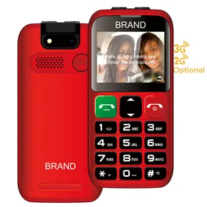 TC12 Hot Sale Dual SIM Card 2.4inch Mobile Phone Screen Large Font Elderly Mobile Phone Telefono GSM Seniors Phone