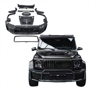 Kit de Carrocería de Fibra de Carbono Estilo G800 para <span class=keywords><strong>Mercedes</strong></span>-Benz W465 <span class=keywords><strong>G63</strong></span> 2025+, Actualización Facelift B800, Parachoques, Capó y Alerón - Product Image 1