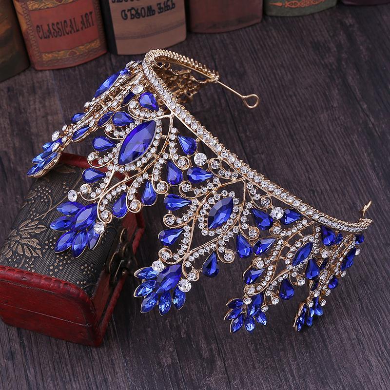 [ROMANTIC CROWN]★25SS★韓国人気★BAROQUE L/S NEW ARRIVAL - Baroque Sparkling Crystal Star Crown