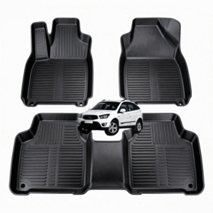 Alfombrilla 3D Premium para Camioneta, Revestimiento de Piso Interior de TPE para <span class=keywords><strong>Ssangyong</strong></span> Actyon Sports / Korando Sports / <span class=keywords><strong>Musso</strong></span> 2012-2023 - Product Image 1