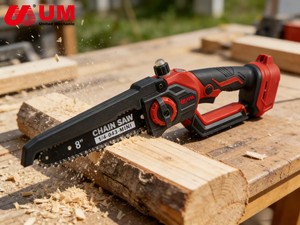 <span class=keywords><strong>Tronçonneuse</strong></span> électrique au lithium UM de haute qualité, 8 pouces, pour couper le bois, <span class=keywords><strong>tronçonneuse</strong></span> au lithium 21V sans batterie ni chargeur - Product Image 2