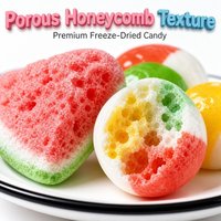Zoete Snoep Groothandel Bulkverpakking Diverse Fruitsmaak Gevriesdroogde Jelly Snoep Snoepjes Populaire Vriesdroge Fruitige Jelly Bean