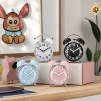 Nouvelle Horloge de Bureau Électronique Numérique Moderne en Métal, Modèle 2026, Cadran 3D Haute Esthétique, Double Alarme Sonore, Cadeau Quartz pour Enfants