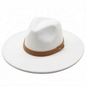 Sombreros Fedora de Fieltro Unisex al por Mayor, Ala Ancha de 9.5 cm, Estilo Vintage para Hombres y Mujeres con Decoración de Banda, Ideales para Pesca y Fiestas - Product Image 3