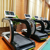 Caminadora Comercial de Lujo WENDY con Motor AC, Pantalla Táctil de 21.5 Pulgadas, Inclinación del 22%, Inversor Mitsubishi, para Gimnasio y Fitness