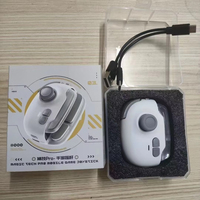 Manette de jeu mobile sans fil avec joystick, bouton programmable, échange d'équipement en un clic, contrôle intelligent du recul et vibration