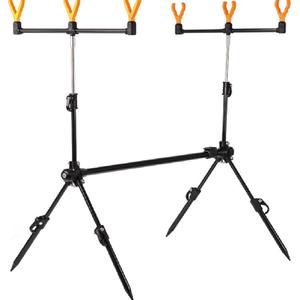 Présentoir de <span class=keywords><strong>canne</strong></span> à pêche, pôle en plastique, <span class=keywords><strong>support</strong></span> en tourelle, pliage rapide, pour plage - Product Image 6