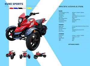 Tricycle à 3 <span class=keywords><strong>roues</strong></span> automatique 200cc 4 temps avec marche arrière pour adultes, tricycle à 3 <span class=keywords><strong>roues</strong></span> pratique - Product Image 6