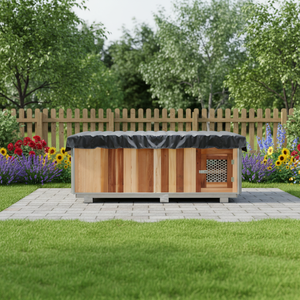 Jacuzzi Exterior Moderno y Ecológico para 2 Personas, con Hidromasaje, Función de Baño de Hielo, Filtro y Enfriador para Uso Doméstico - Product Image 1