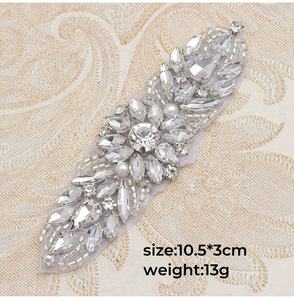 <span class=keywords><strong>Strass</strong></span> <span class=keywords><strong>Swarovski</strong></span>, cristaux et appliques à coudre pour accessoires de robe, robes de mariée et vêtements, garniture pour couture - Product Image 4