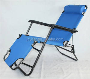 في الهواء الطلق التخييم كرسي الشاطئ طوي الشمس المتسكع سرير الشاطئ ، مريحة قابل للتعديل حديقة نزهة صالة كرسي وسادة كرسي - Product Image 2