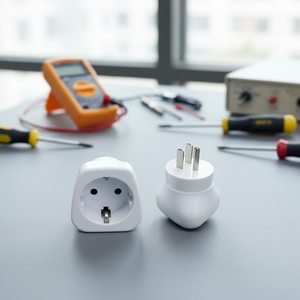Adaptateur de prise UE vers États-Unis Adaptateur de prise de courant européen vers États-Unis Adaptateur de prise de courant alternatif Convertisseur de voyage Adaptador Corriente - Product Image 2