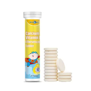 Comprimé de vitamine d3 de Calcium, comprimé Effervescent de vitamine C de Calcium, comprimé de Calcium de lait