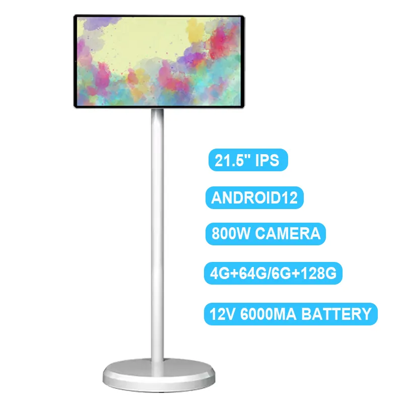 JCPC Interativo 24 Polegadas In Cell Monitor de Toque Tela LCD Painel 4K Rotativo BestieTV Moderno Por Me Smart Tv